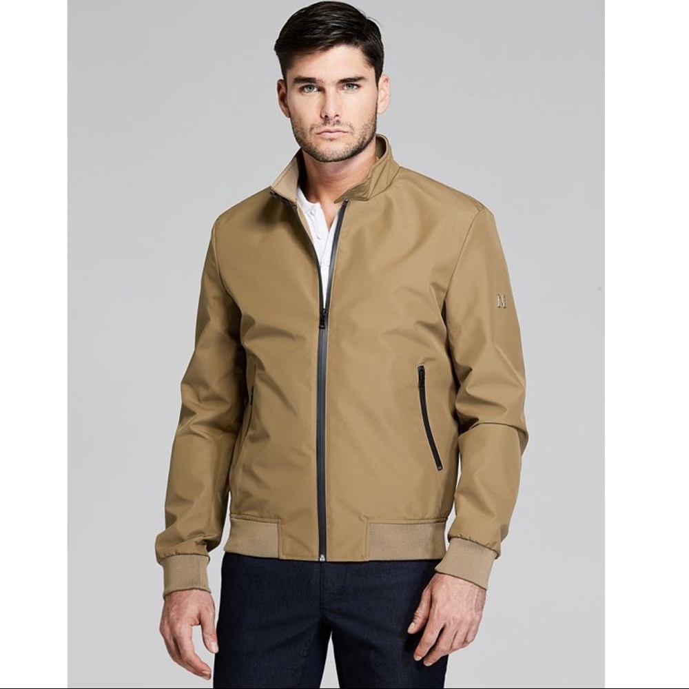 MARCIANO BARACUTA ACTIVE ZIP-FRONT JACKET
